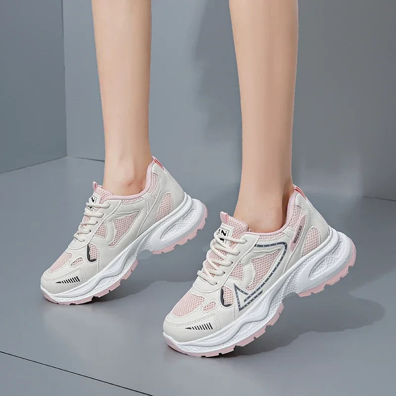 Stylish Women's Thick-Soled Sports Shoes