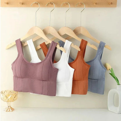 Seamless Push Up Sports Bra - Breathable & Beautiful Back