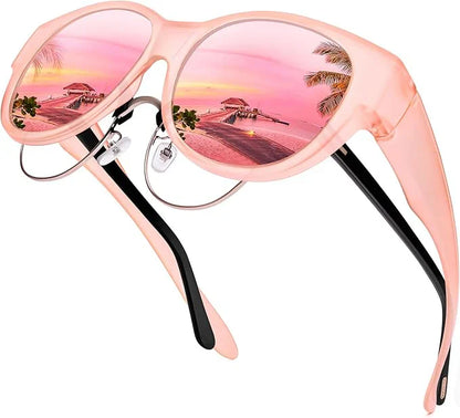 Transformative Polarized Sunglasses for Women Over Glasses