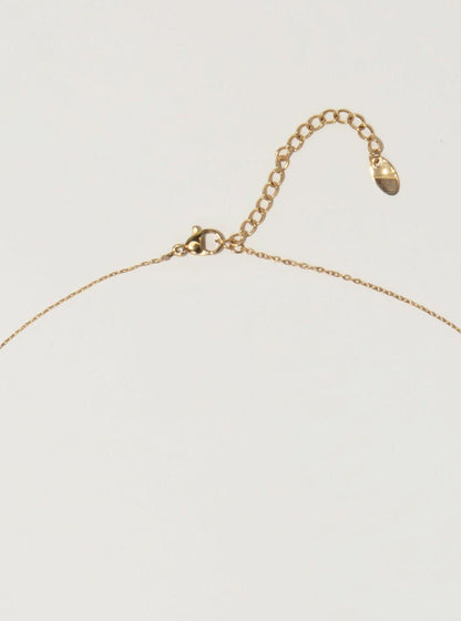 Red Stone Heart Necklace