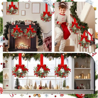 🔥LAST DAY 70% OFF🔥 Retrowavy Christmas Kitchen Cabinet Wreaths - Christmas / 1pcs