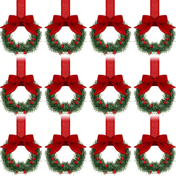 🔥LAST DAY 70% OFF🔥 Retrowavy Christmas Kitchen Cabinet Wreaths - Christmas / 1pcs