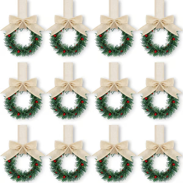 🔥LAST DAY 70% OFF🔥 Retrowavy Christmas Kitchen Cabinet Wreaths - Christmas / 1pcs